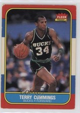 1986-87 Fleer Terry Cummings #20 06o9