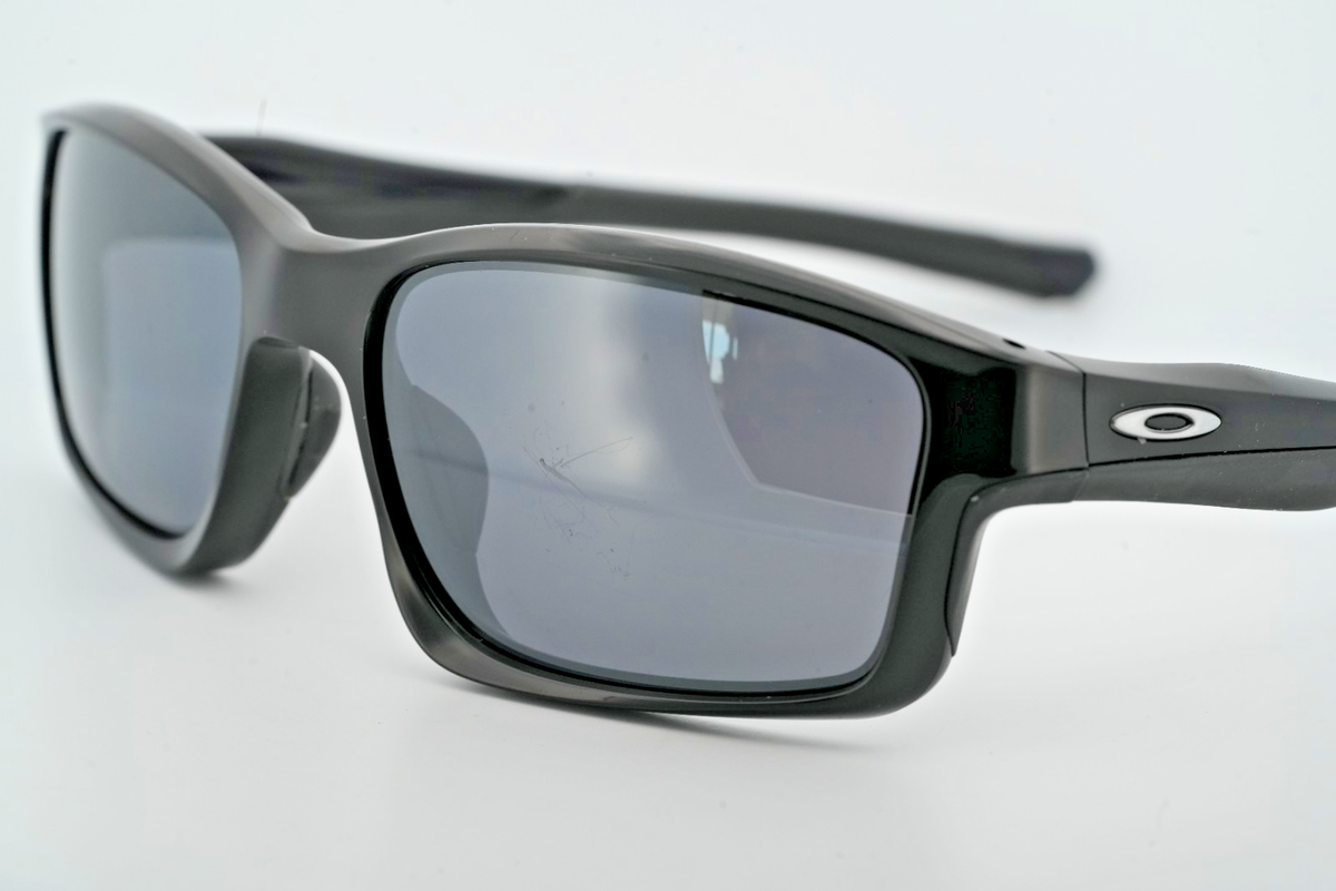 Oakley Chainlink Ice Iridium SUNGLASSES OAKLEY CHAINLINK Clear Frame Blue  Ice Iridium Mirror