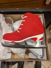 Jackson Ultima Softec Diva DV3000 Women's Size 6 Red Figure Ice Skates