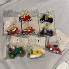 Vintage 1988 McDonald's Mac Tonight Moon Man Promo Toys Figures Lot Of 8