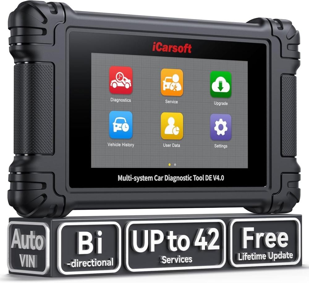 iCarsoft DE V4.0 OBD2 Scanner Bi-Directional Full System Diagnostic Tool UK