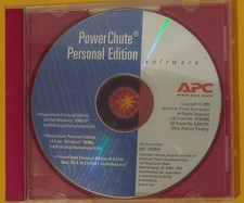 APC Power Chute Battery Backup Back-UPS Personal Edition Software CD Windows/Mac