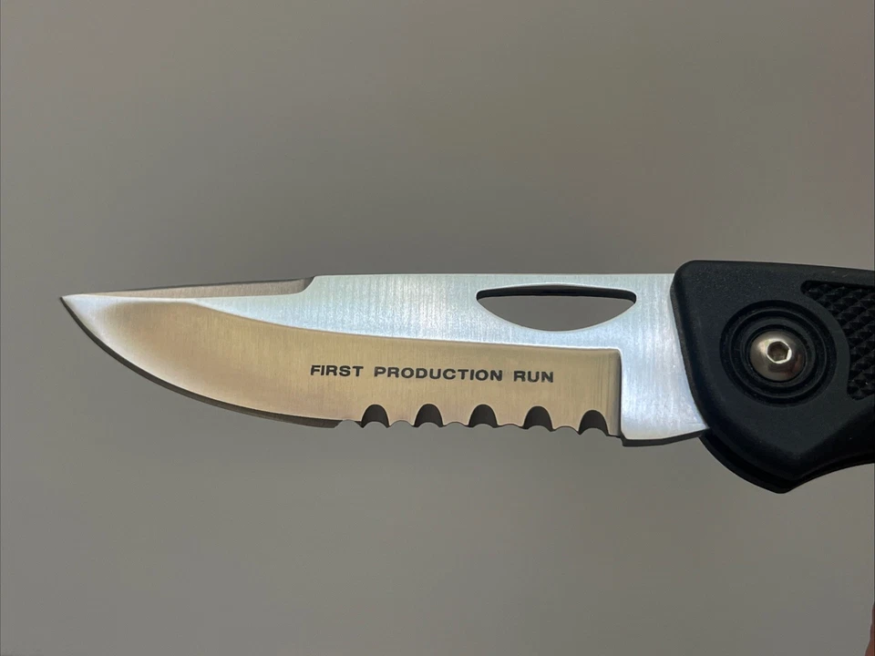 Meyerco Blackie Collins Speedster Folding Knife First Production Run Japan - Image 2 of 4