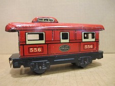 Vintage Marx New York Central Lines Caboose 556 Tin Litho O Gauge  6