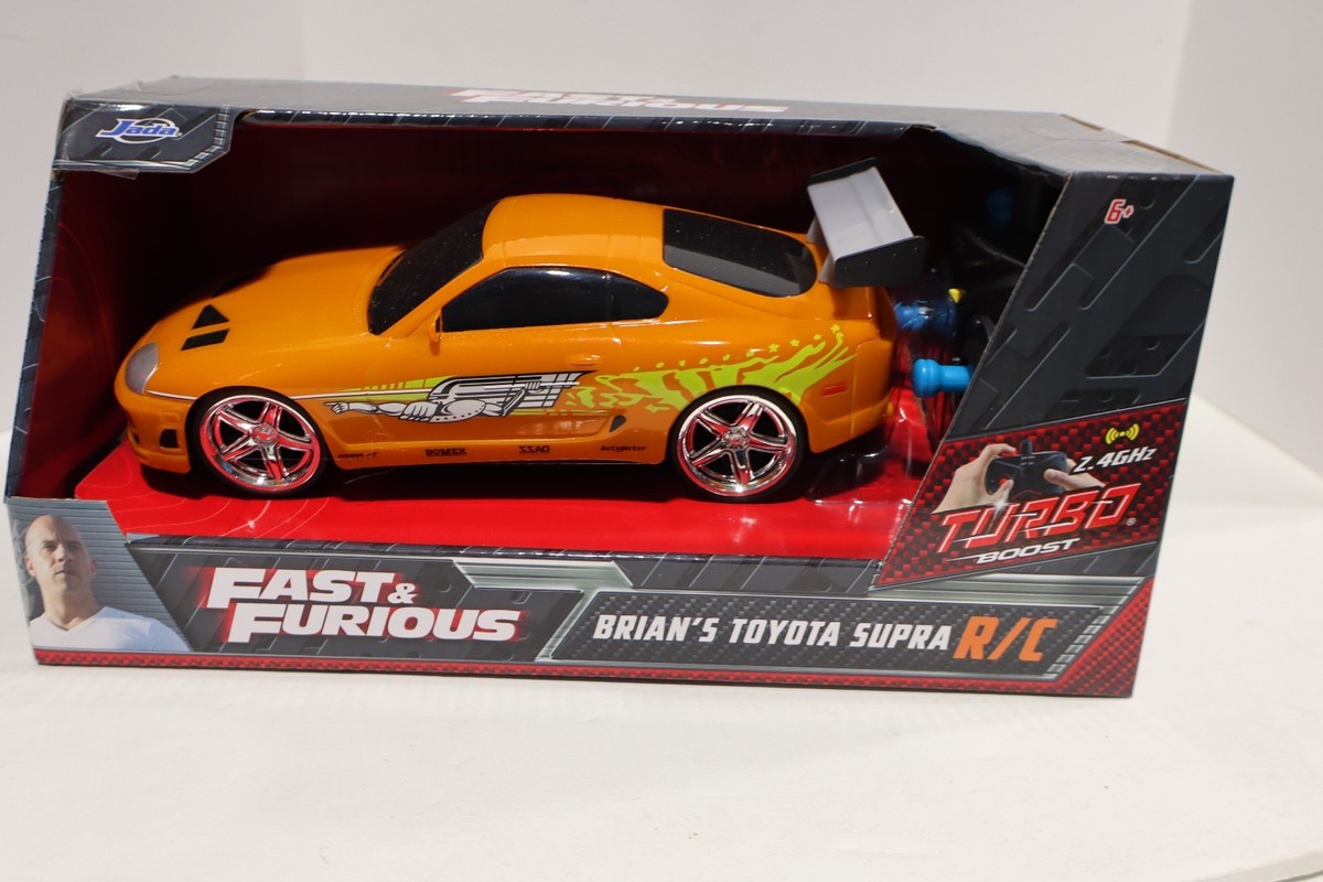Jada Toys Fast and Furious 1 24 Radio Control Car Brian's Toyota