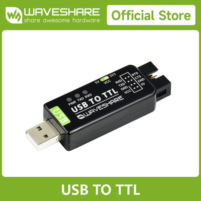 Waveshare Industrial USB TO TTL Converter Original FT232RNL, Multi Protection