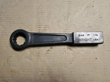 WRIGHT 1848 1-1/2 STRAIGHT HAMMER WRENCH USA 🇺🇲 STRIKING KNOCKER 1-1/2"