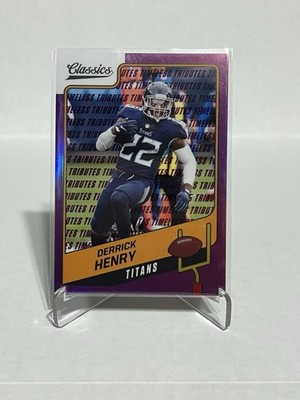 2021 Panini Classics Derrick Henry Purple Timeless Tributes /35