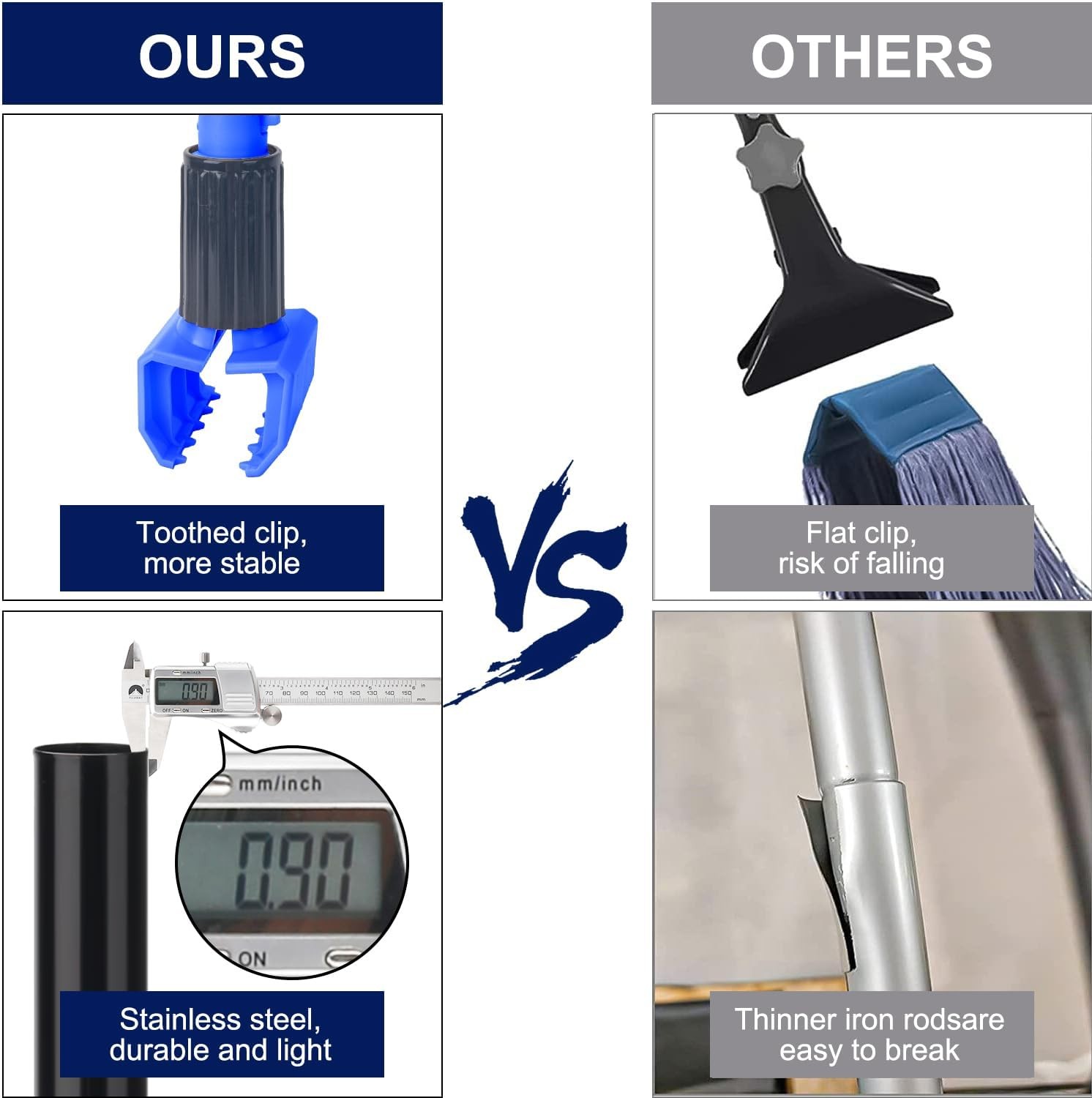 KeFanta 60 '' Heavy Duty Commercial Mops Floor