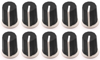 10pcs For  DJM-700 800 900 2000 DAA1176 DAA1305  Black EQ Rotary Knob Cap *gb