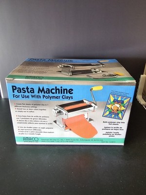Amaco Pasta Machine for Polymer Clays and Soft Metal Sheets 12381S NEW