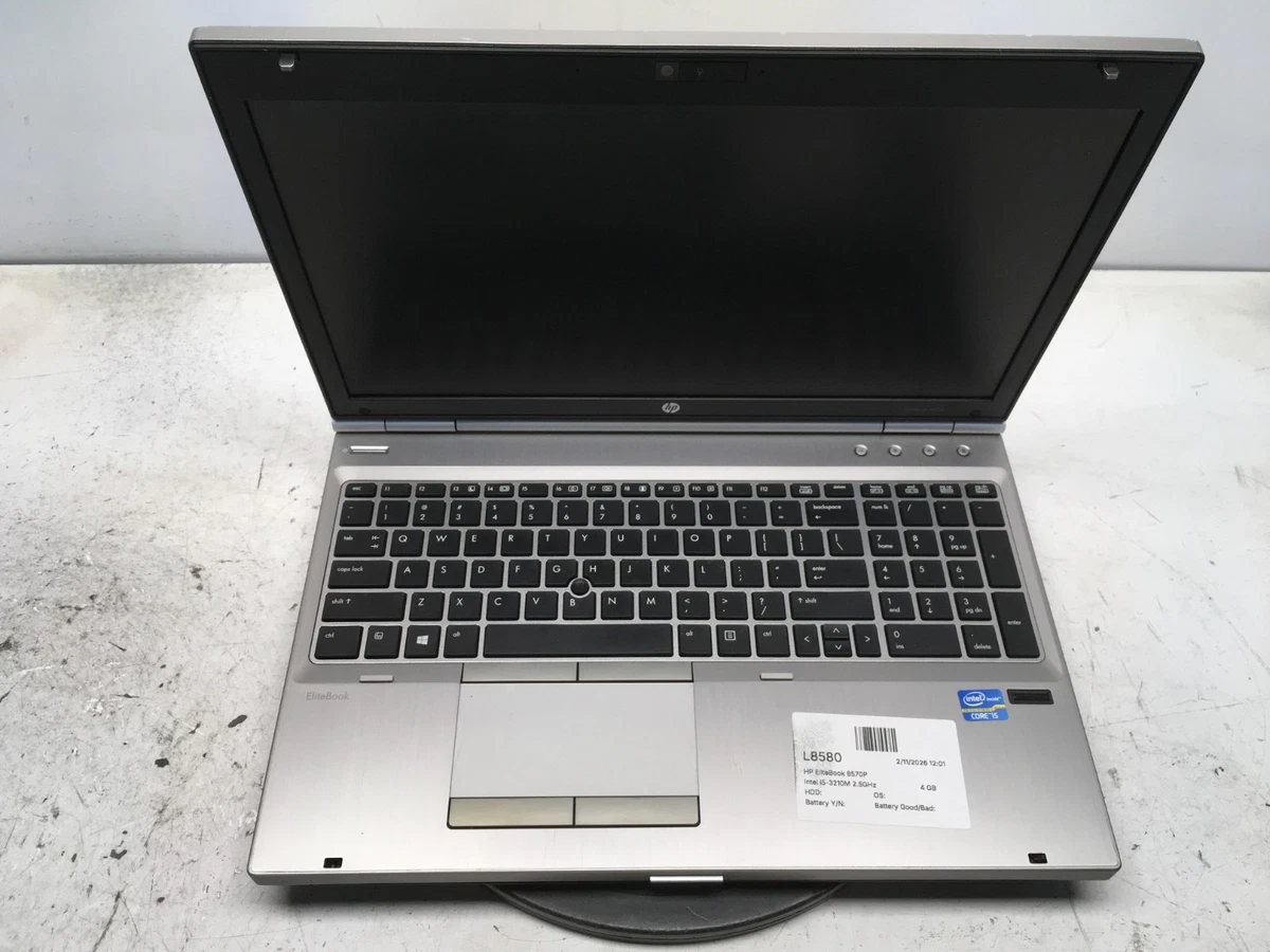 Windowsノート本体 USED HP Elitebook 8570p i7-3740QM 8G HP EliteBook 8570P 15.6 Inch Business High Performance Laptop