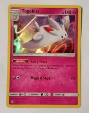 POKEMON TOGEKISS ERROR HOLO BLEED CARD 138/214 LIGHT PLAYED 2019