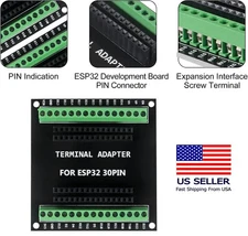 ESP32 Breakout Expansion Board 30 Pin GPIO Adapter Development Board