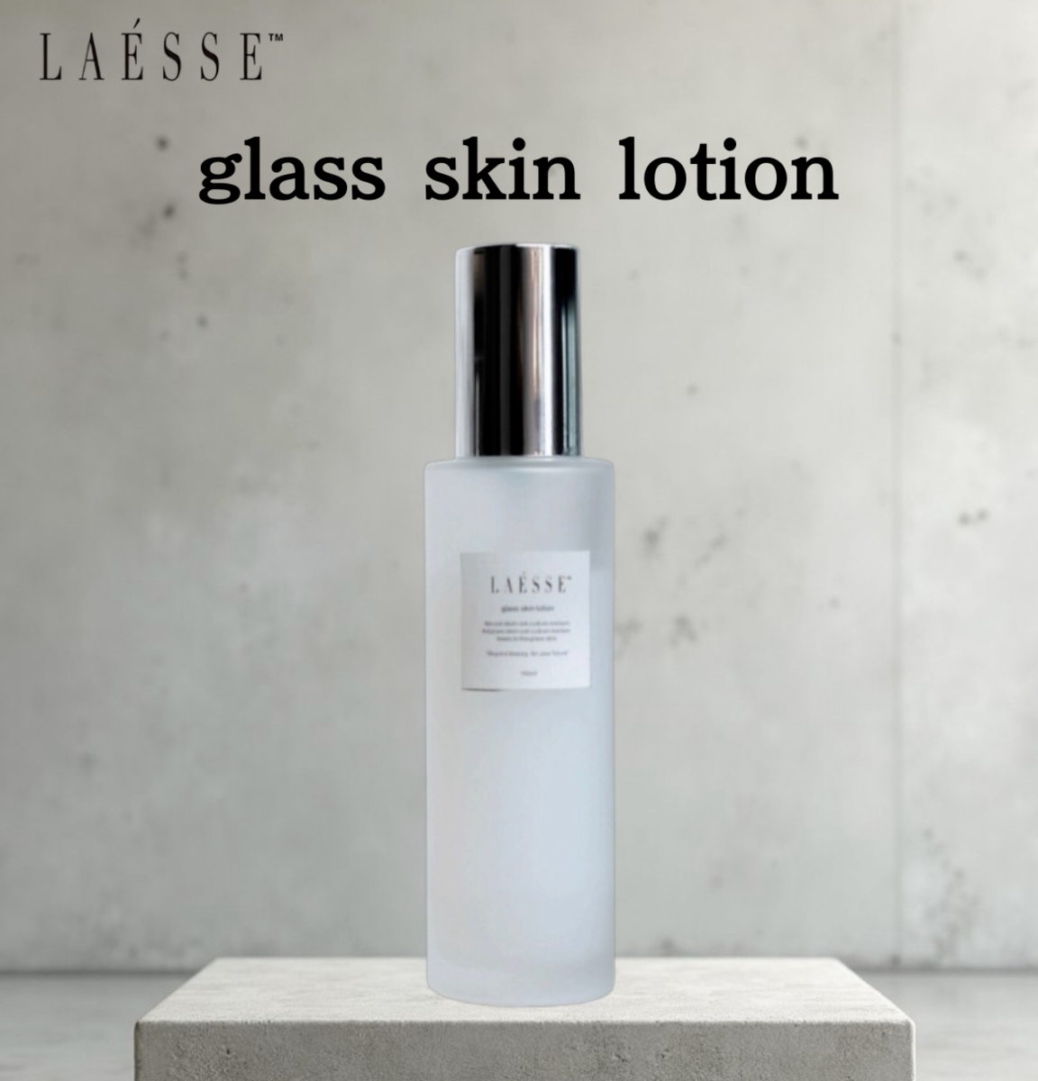 LAESSE Glass skin lotion stem cells regeneration rejuvenation Japanese Skin Care