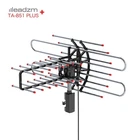 Electric 480 Miles Outdoor TV Antenna Amplified HD 1080P VHF/UHF 360° Remote Hot