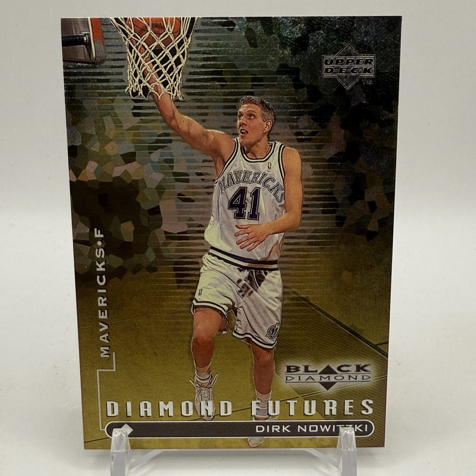 1998-99 Upper Deck Black Diamond - Diamond Futures Dirk Nowitzki #92 (RC)