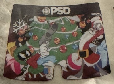 Brand New PSD Space Jam Looney Tunes Christmas Women Boyshort Underwear Size XS