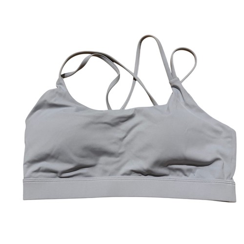 NUX Active Strappy Levitate sports bra activewear yoga gym sz S body engineered