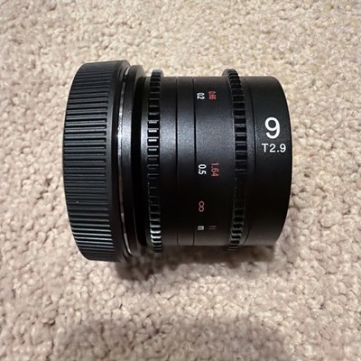 Venus Optics Laowa 9mm T2.9 Zero-D Cine Lens for Canon RF Mount - Mint