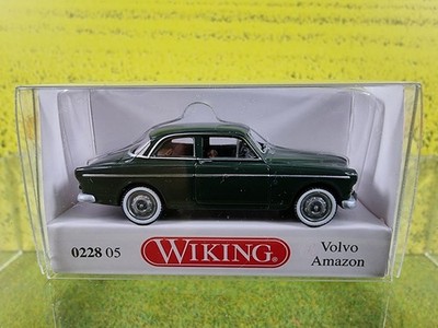 1:87 Wiking 0228 05 Volvo Amazon tannengrün OVP / H01