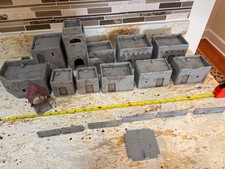 AFRICAN/ARAB VILLAGE 11 STRUCTURES, WALLS VERY NICE