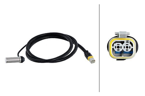 Hella 6PU 230 048-561 Sensor, Raddrehzahl Vorne Links-image