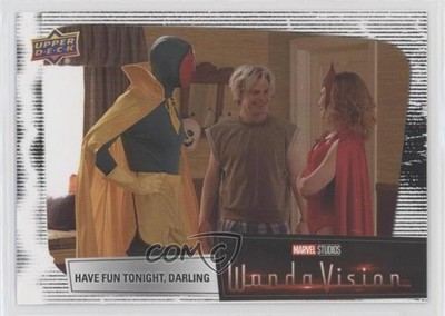 2022 Marvel Studios' WandaVision White Vision 72/99 Wanda Maximoff Pietro 4et
