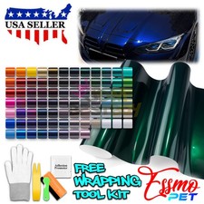 Essmo Pet Super Gloss Metallic Color Car Auto Vinyl Wrap Sticker Film Like Paint
