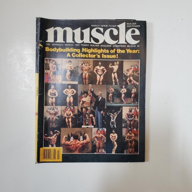 Muscle Builder & Power Magazine March 1978 Collectors Issue