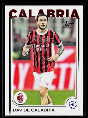 2024-25 Topps UEFA Club Competitions #82 Davide Calabria