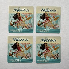 x4 Disney Moana Sticker Packs/ Very Good Condition.