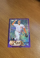 2023 Topps Chrome - David Villar #117 Purple Speckle Refractor /299 (RC)