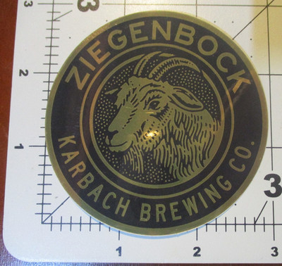 KARBACH BREWING Texas Ziegenbock STICKER decal craft beer brewery