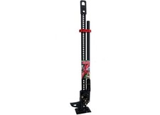 Hi-lift Jack 48 Red Handle Keeper Matte Black Off-road Farm Recovery Md-484 Hi-lift Jack 48 Red Handle Keeper Matte Black Off-road Farm Recovery Md-484