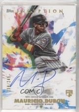2020 Topps Inception Rookies & Emerging Stars 238/245 Mauricio Dubon Auto 5m1