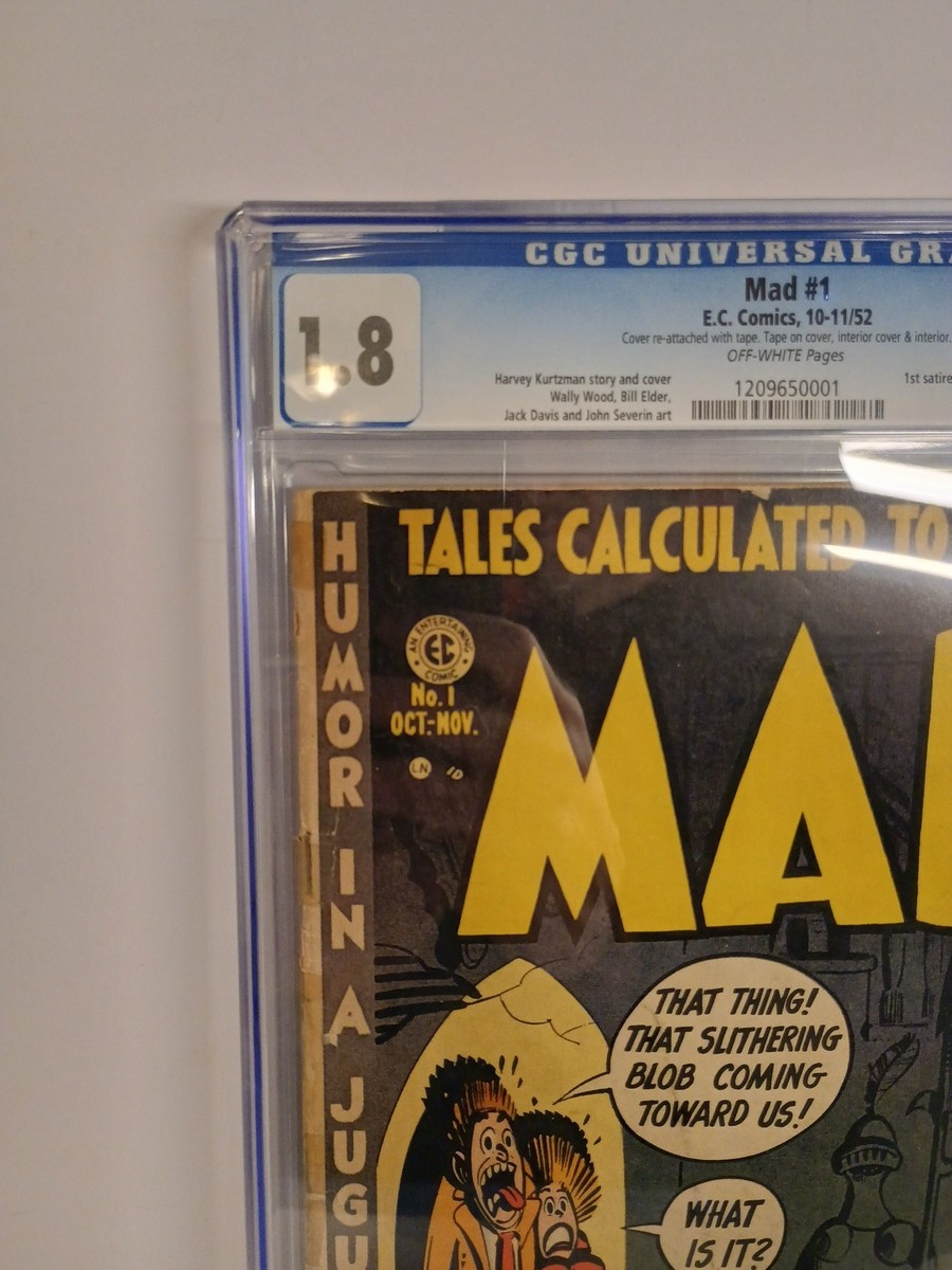 MAD #1 (EC Comics October-November 1952) for sale online | eBay