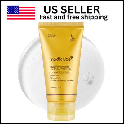 Medicube Kojic Acid Turmeric Night Wrapping Mask 75ml | Brightening/Glows