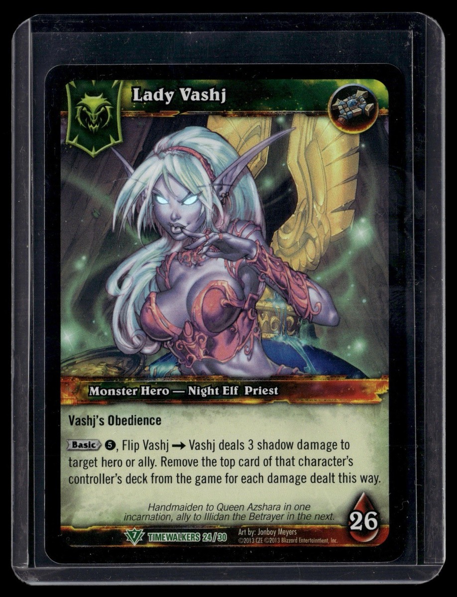 2013 World of Warcraft TCG: Timewalkers Epic Box Set Lady Vashj