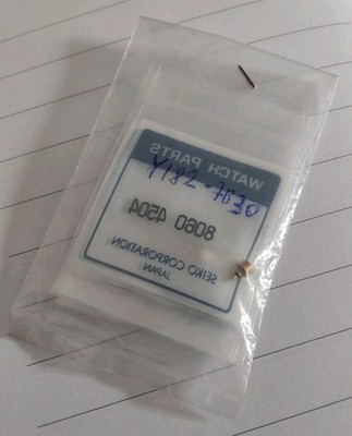 Vintage Uhr Pulsar Y182-7B30 Gold Knopf Teil 80604504