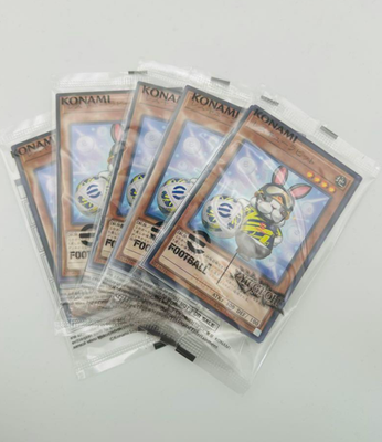 5Packs Rescue Rabbit Neymar Jr Yu-Gi-Oh! 2025 eFootball Sealed