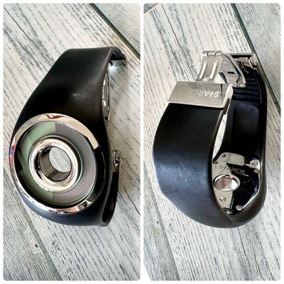 FOSSIL Philippe Starck O-Ring PH-1109 Watch Black Silver Confirmed