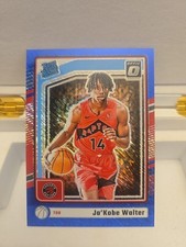 2024-25 Panini Donruss Optic Rated Rookie Ja'Kobe Walter #283 30/75 Blue