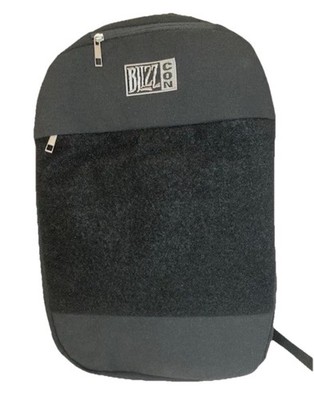 BlizzCon 2017 Backpack Gray Black Blizzard Entertainment Convention NEVER USED