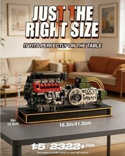 V12 Engine Model Kit that Runs Build Your Own...