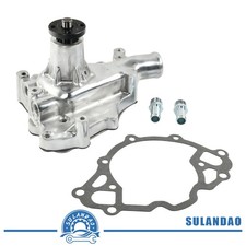 Fit Small Block Ford 289 302 351w Aluminum Clockwise Polished Water Pump