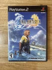 Final Fantasy X (PS2 PlayStation 2, 2001) Black Label No Manual