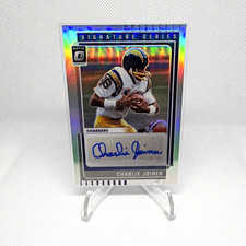 Panini 2025 Charlie Joiner Chargers Signature Series Holo Auto #SSH-CJ