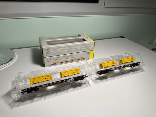 Trix 24138 H0 Containertragwagen Stuttgart 21 NEU in Ovp | Zustand: Neu