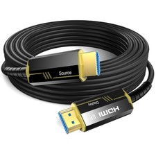 Fiber Optic HDMI Cable 100FT, 8K HDMI 2.1,48Gbps Ultra High Speed HDMI Cord...